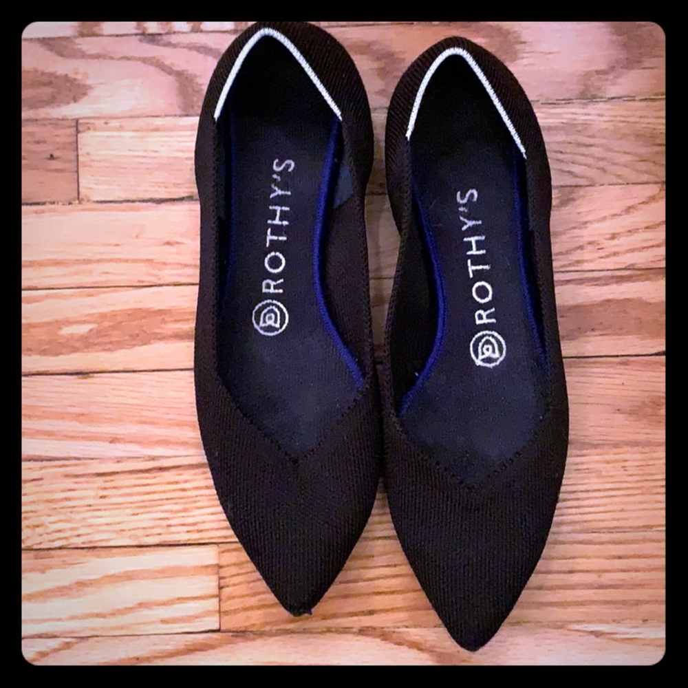 Rothys The Point in black - used